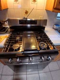 Samsung gas stove stainless steel