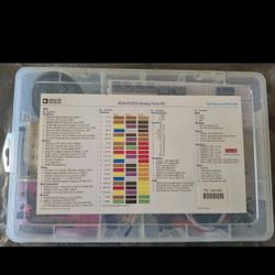 Analog Devices ADALP2000 Analog Parts Kit Breadboard w/ Jumper Wires LEDs