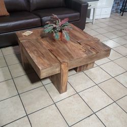 Wooden Coffee Table 