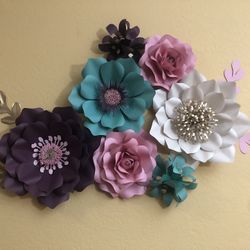 Flores De Papel  -paper Flowers