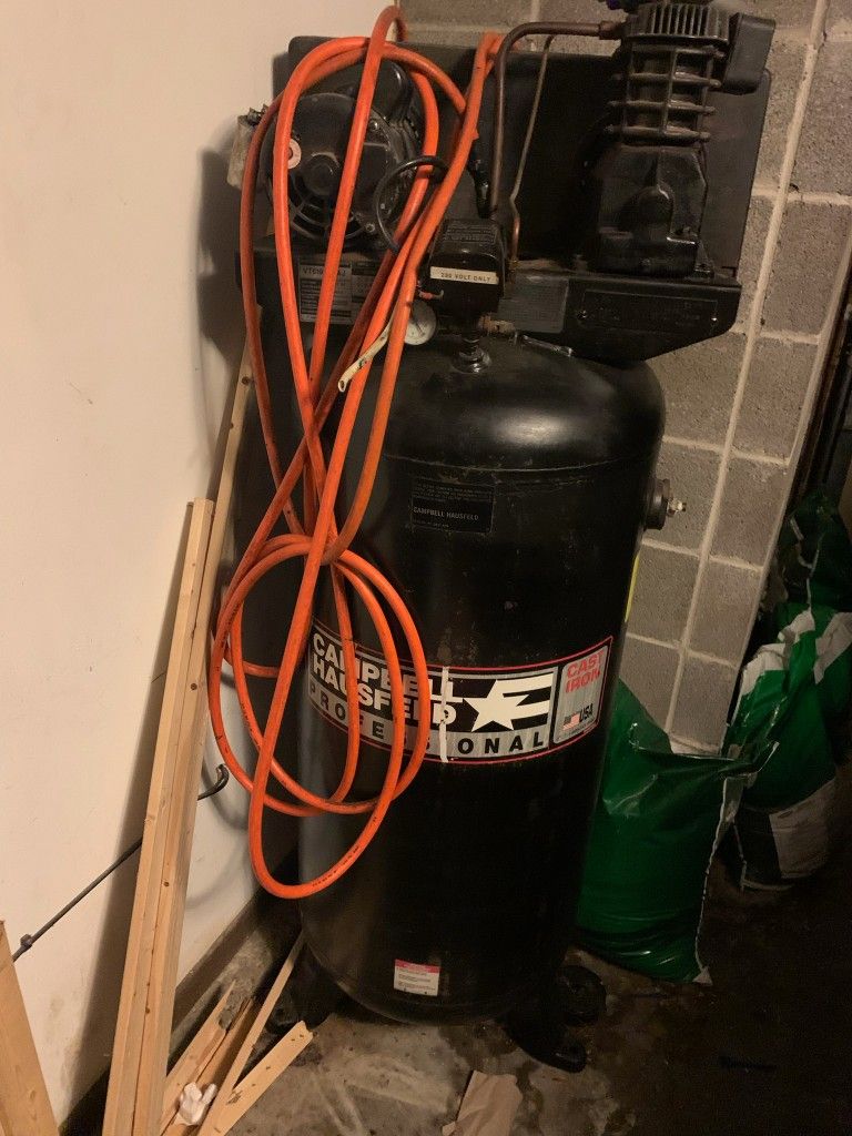 60 Gal Campbell Hausfeld Air Compressor