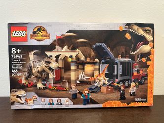LEGO Jurrasic world T. rex dinosaur break out