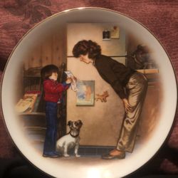 Normal Rockwell Plate by Avon