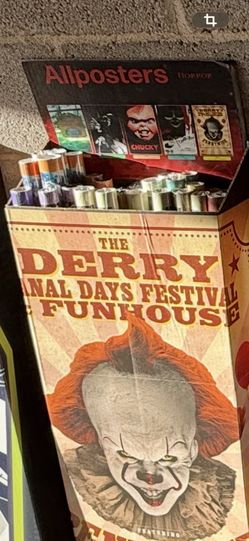 Box Of Posters Featuring Pennywise The Dancing Clown