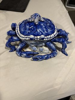 Vintage Crab Stoneware 