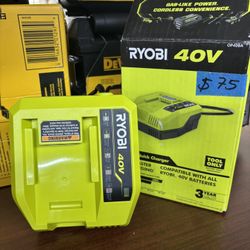 Ryobi 40V Lithium-Ion Fast Charger