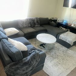 Gray Sectional Couch For Sale 500 OBO