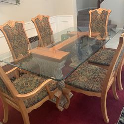 Dining Table With 6 Chairs