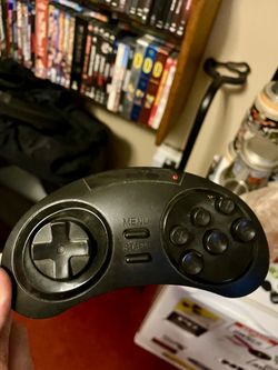 2 wireless Sega Genesis 6 button controllers