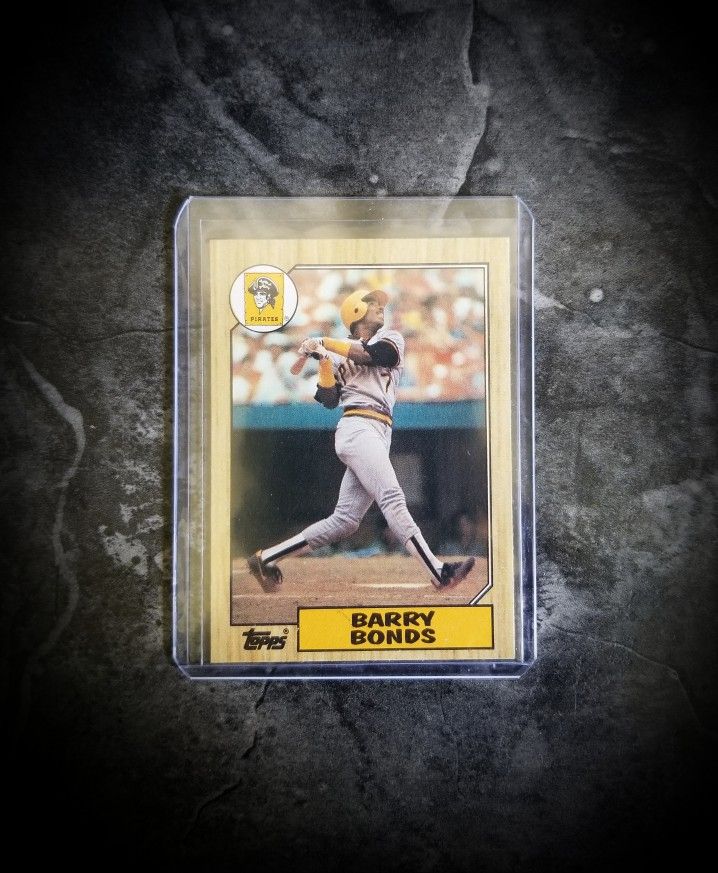 BARRY BONDS ROOKIE CARD! 1987 Topps #320 NM/MT!