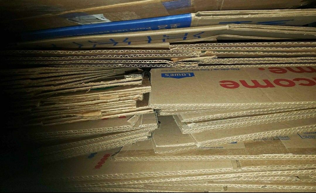 Bundle Of Moving Boxes