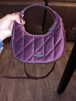 Coach Carmen Mini Crossbody Bag With Quilting Women's