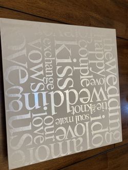 12x12 Wedding Album, Pages Decorated, Ready For Your Pictures, Great Gift