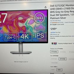 Dell 27 In 4k Monitor