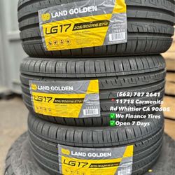 205/50R16 Land Golden Set of Tires Installed and Balanced Set de Llantas Nuevas Instaladas y Balanceadas