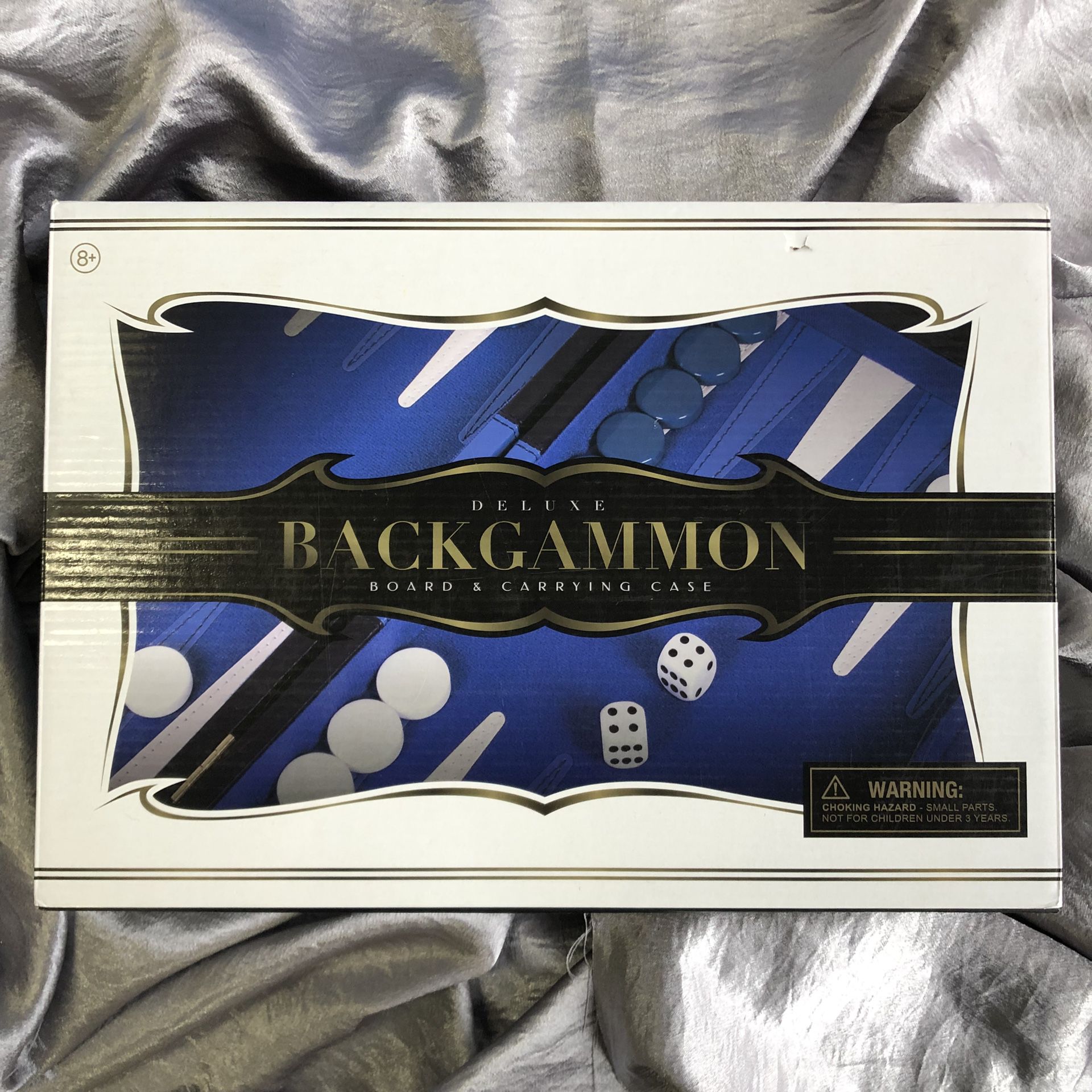 Deluxe Backgammon with Carry Case