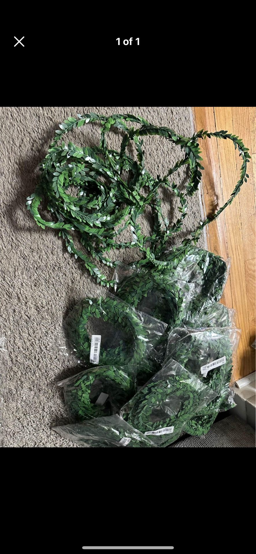 19- 27ft thin garland