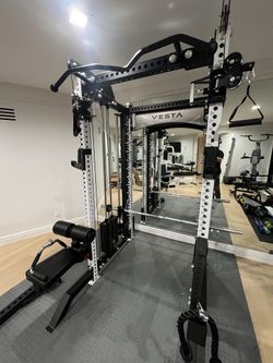 SMITH MACHINE/ HALF RACK/ ADJUSTABLE PULLEY SYSTEM/ FUNCTIONAL TRAINER/ VESTA FITNESS/ FREE DELIVERY 🚚