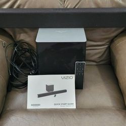 Vizio 38" Speaker Bar With Subwoofer