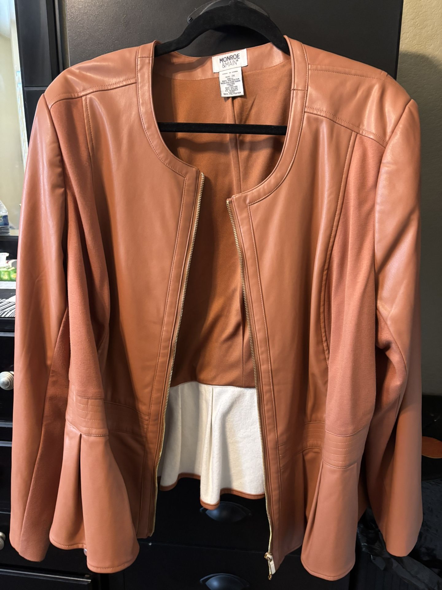 Women’s Faux Leather Jacket