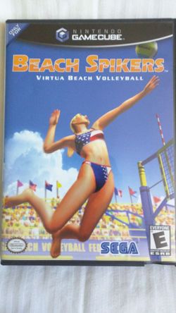 Beach Spikes Virtual Beach Volleyball Nintendo GameCube Game
