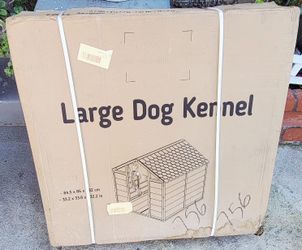 Large Dog Plastic Kennel