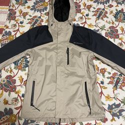 Columbia Rain Jacket Medium 