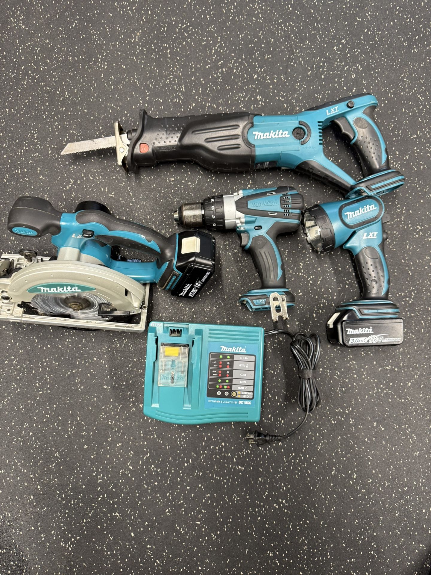 Makita 18V Tools, Batteries, Battery Charger