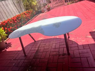 White Luxury glass Table