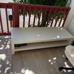 Large Off White Coffee Table 