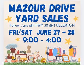 Yard Sales On Mazour Dr. In Warren, OR