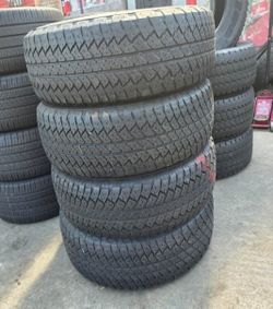 255 70 18 SET OF 4 BRIDGESTONE DUELER ALL TERRAIN SEMI NEW
