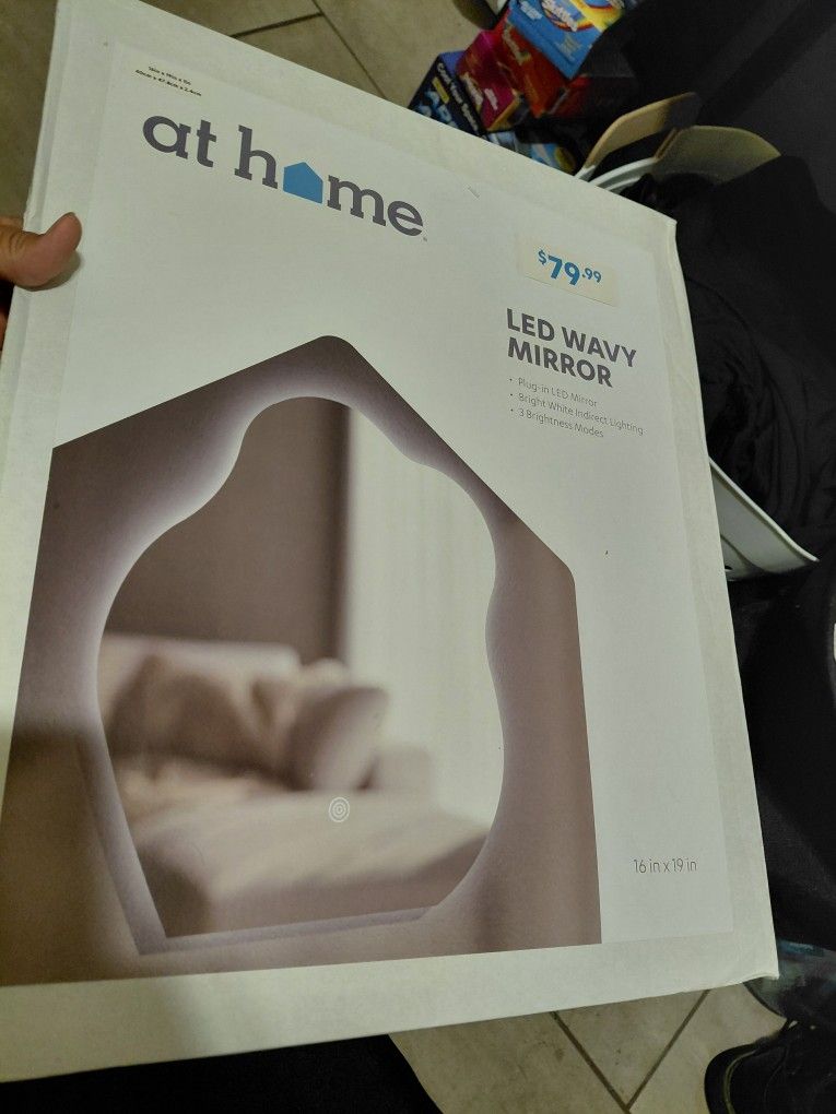 Led Wavy Mirror