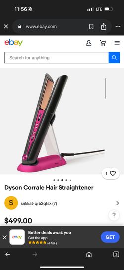 Dyson Corrals Hair Straightener
