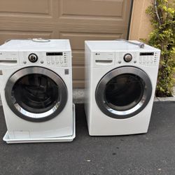 LG Front load Washer And 3 Prong Electric 220v Dryer $550 Free Delivery 
