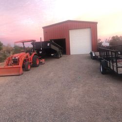 Tractor and dump trailer servises