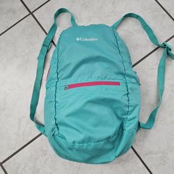 Columbia Sea Green Pocket Daypack Lightweight Backpack