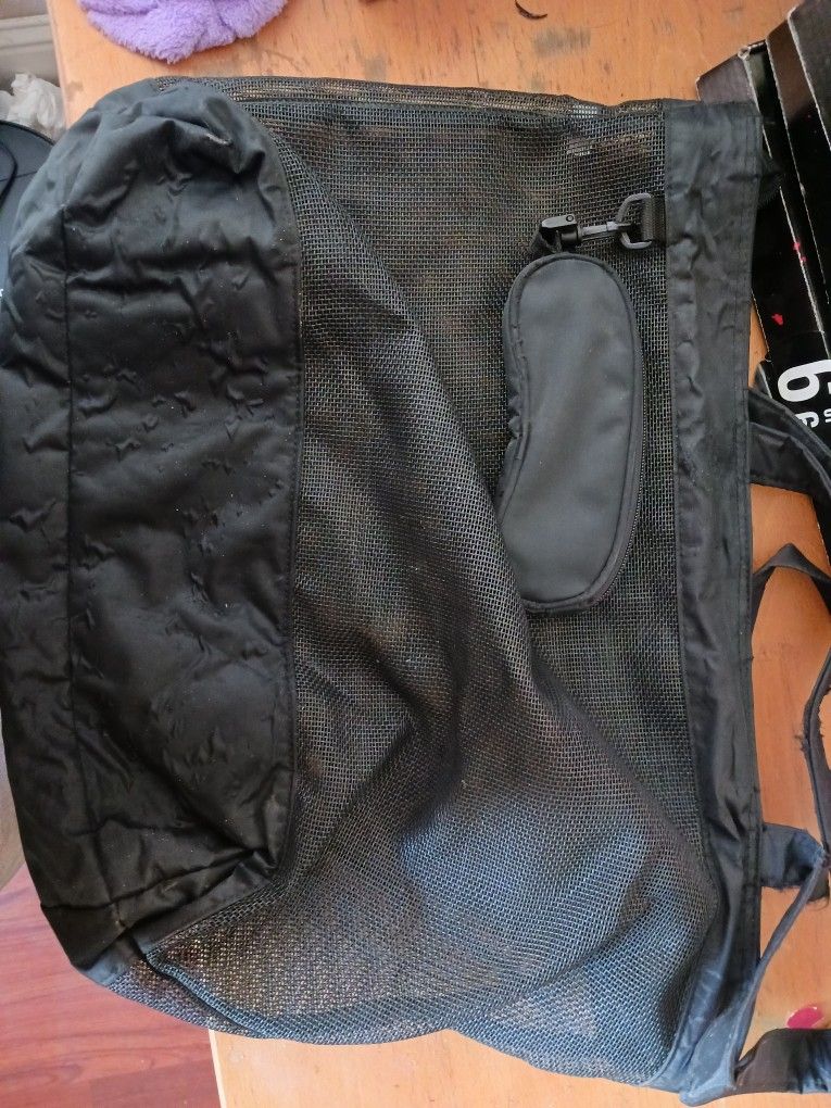 Black Mesh Beach/Pool/Gym Bag