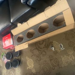 4 New In Box Rockford Fosgate 6by9 Inside 4 Speaker Box..2 Hour Build$450 Firm