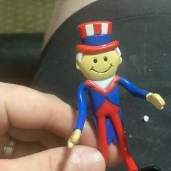 Patriotic Uncle Sam Bendable Action Figure Price