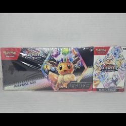Pokémon Prismatic Evolutions Surprise Box Sealed English BRAND NEW IN HAND