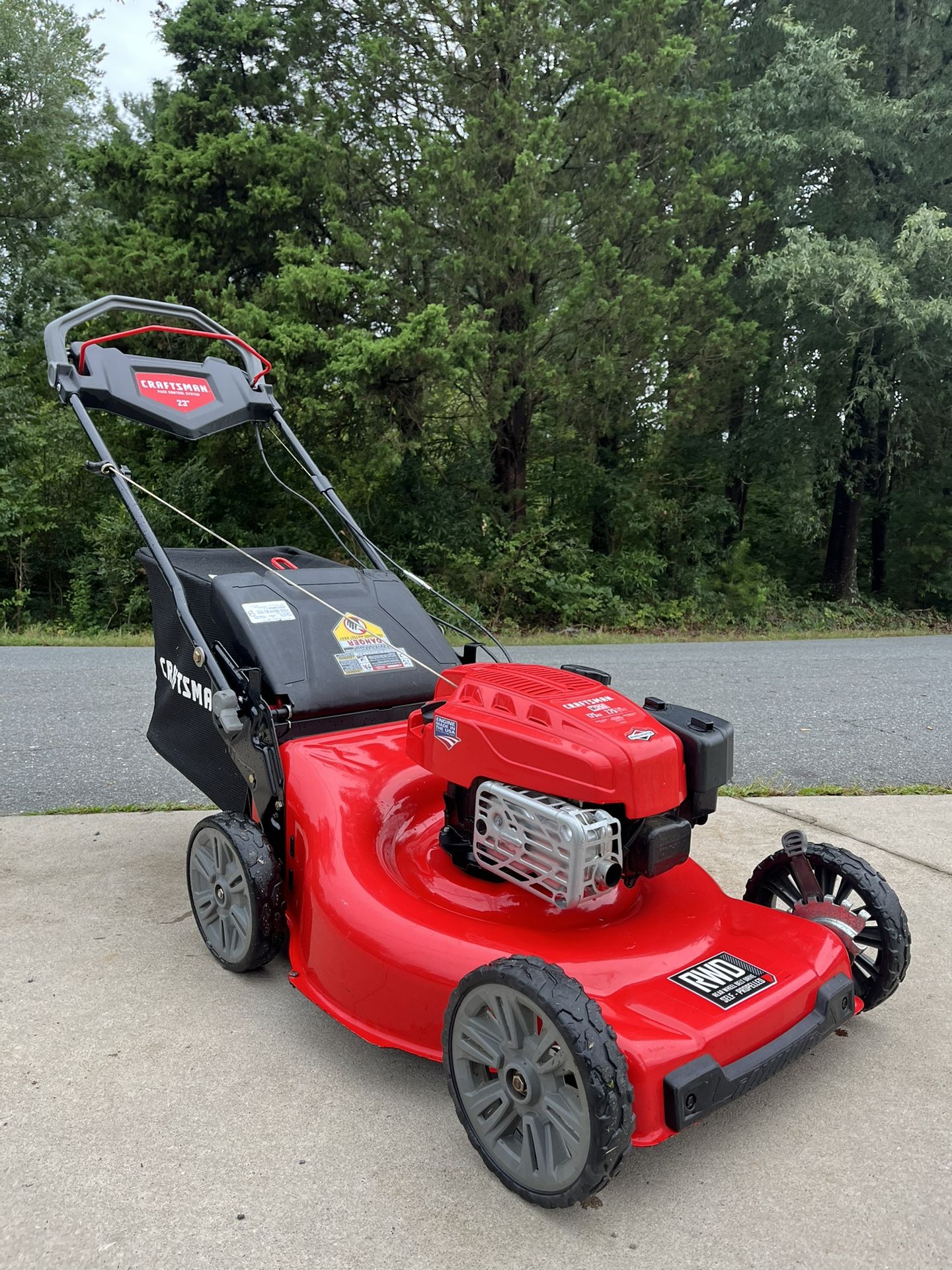Craftsman 23” Lawnmower w/ Bagger
