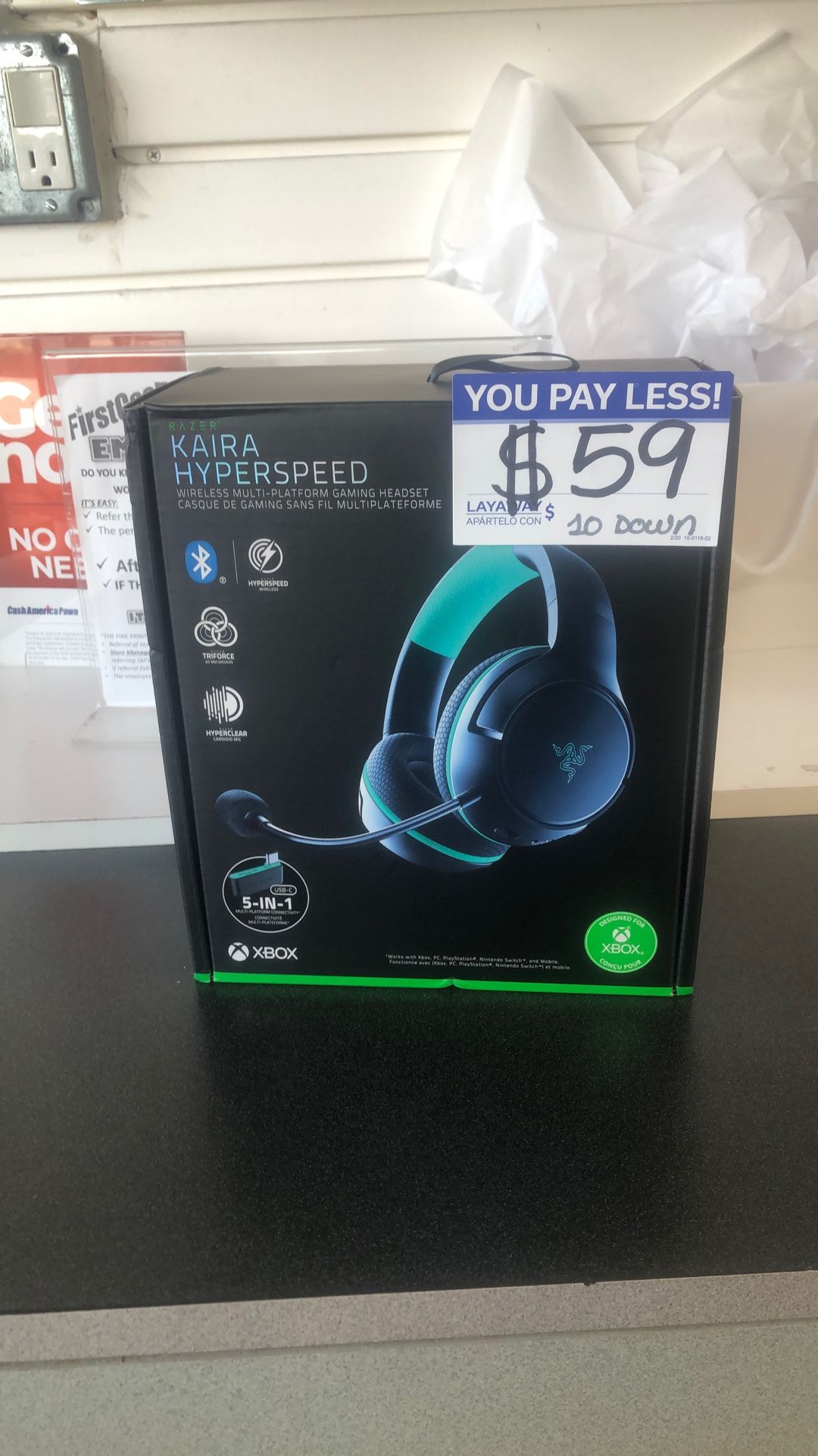 Xbox Razer Kaira Hyperspeed Wireless Headset