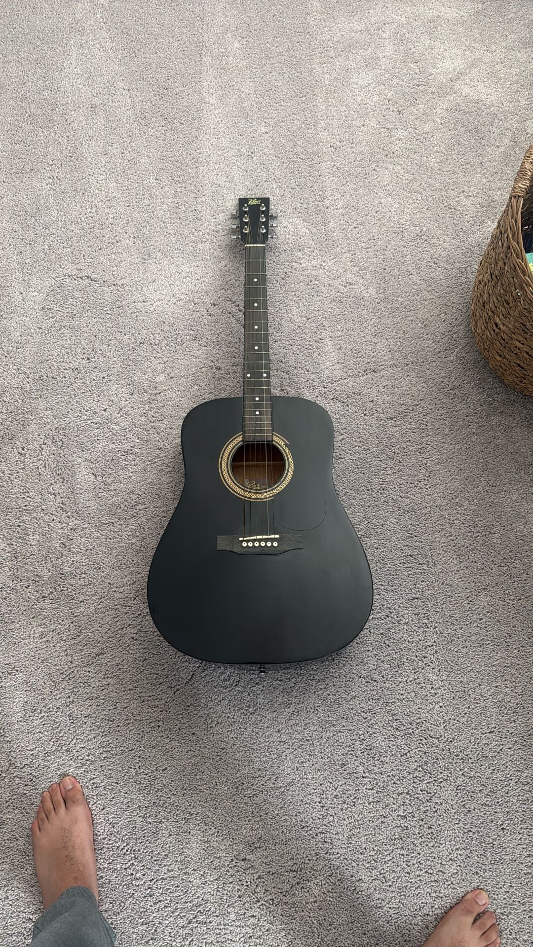 Rogue Acoustic Guitar RA090-BK