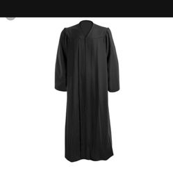 black graduation gowns