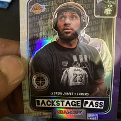 LEBRON BACKSTAGE PASS PRIZM
