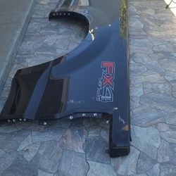 2023 - 2023 FORD F250 F-250 F350 F-350 LEFT SIDE  LONG BED 8FT SKIN QUARTER PANEL DRIVER SIDE USED OEM. Y10