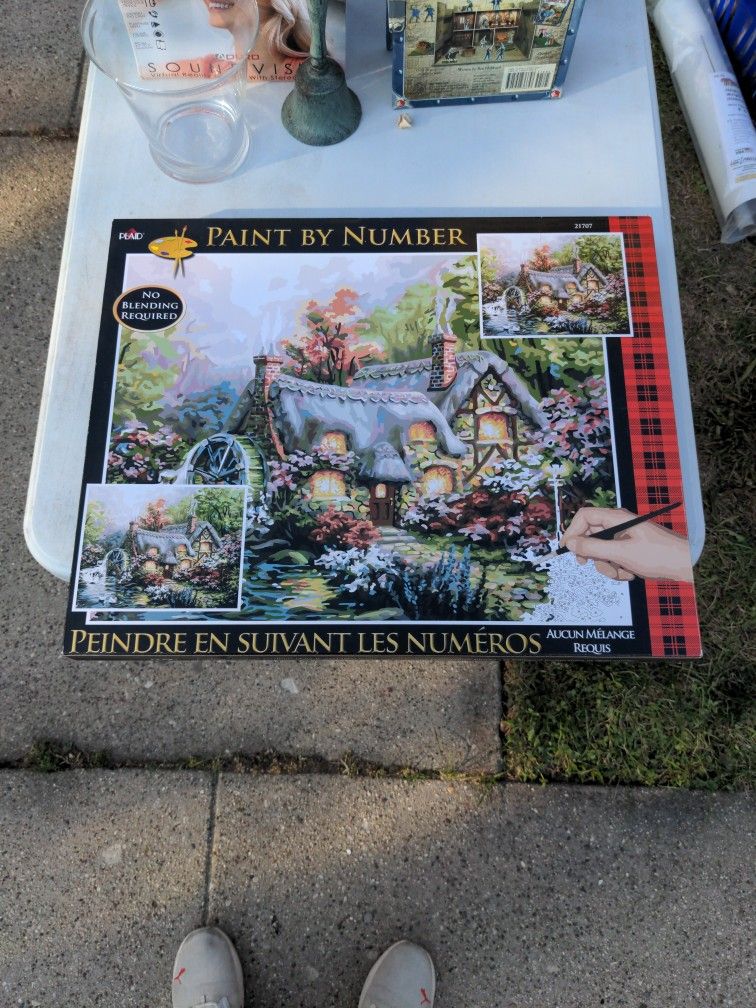 Plaid Paint By Number 21707 Moulin