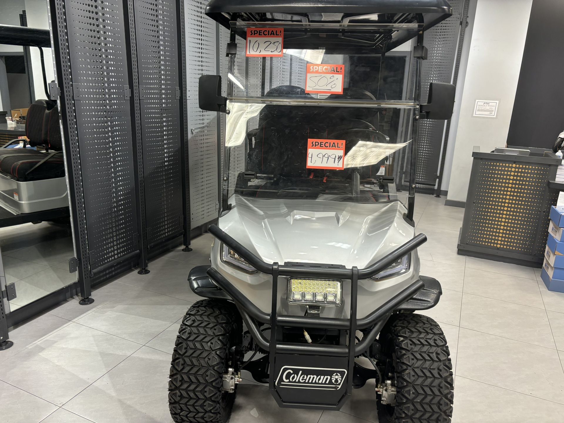 Gold Cart Coleman