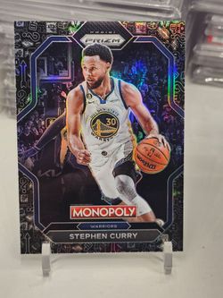Stephen curry monopoly prizm black icon